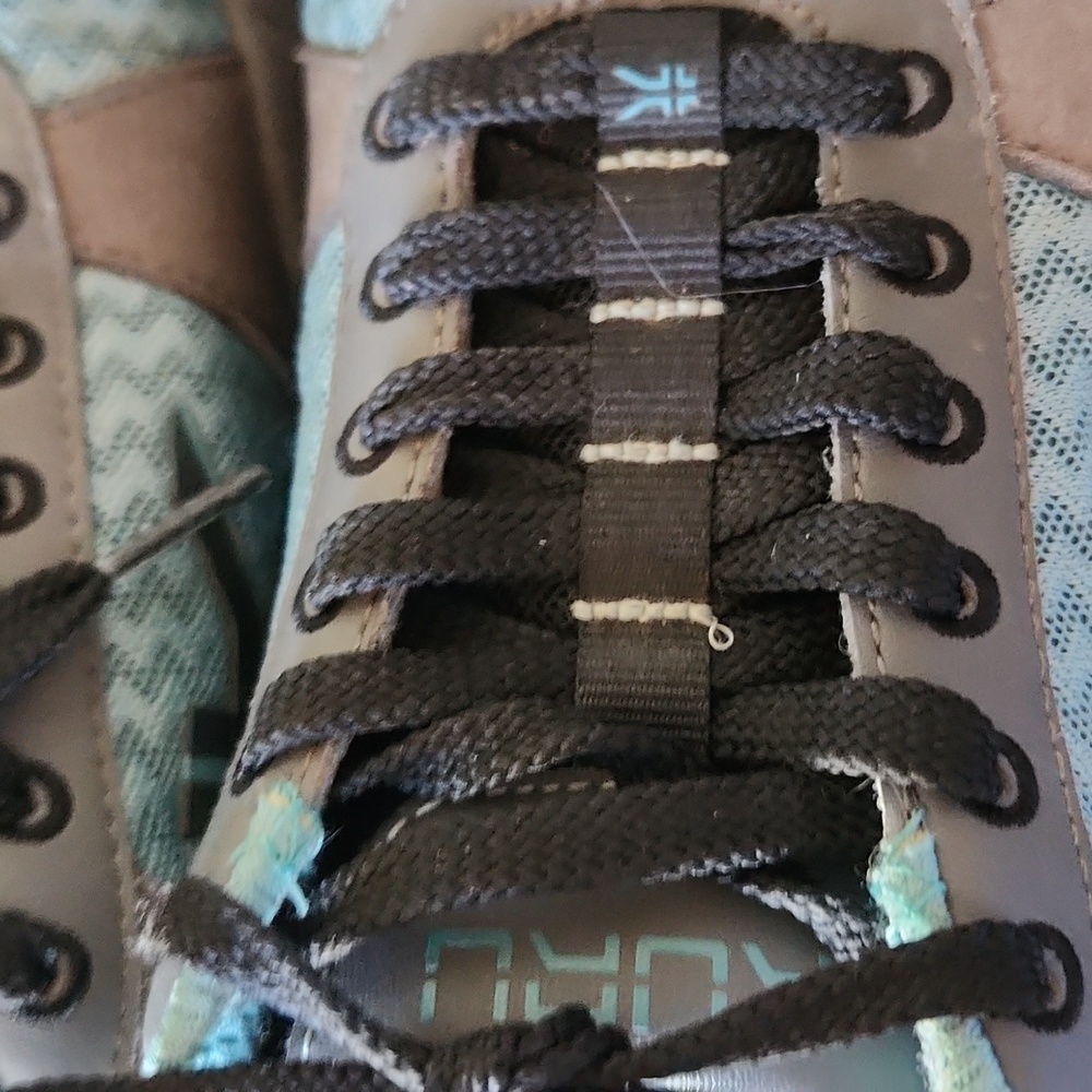Kuru Quamtum Womens Gray Glacial Blue Shoes Size 7.5 - Picture 12 of 13